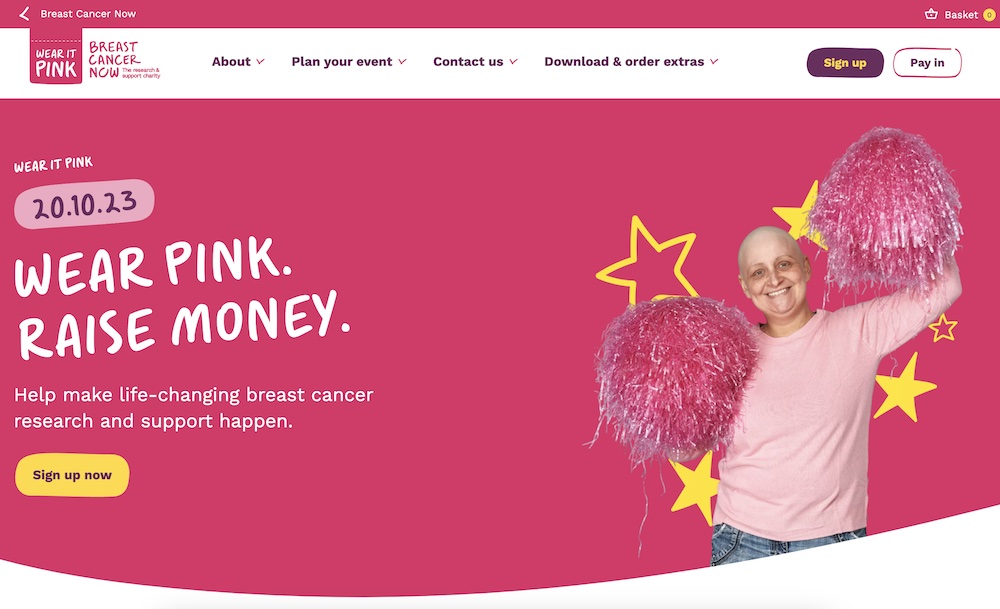 Breast cancer now screenshot